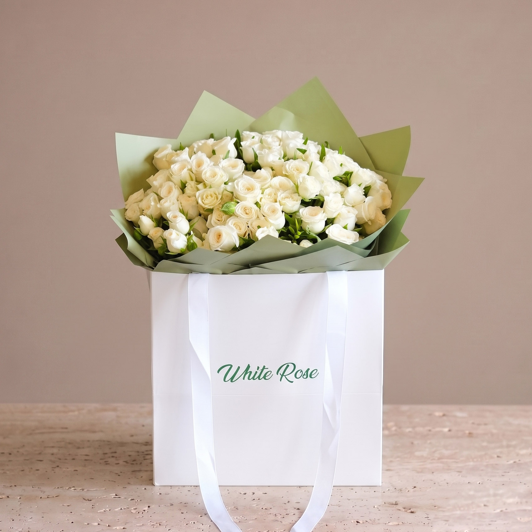 White Baby rose Magic