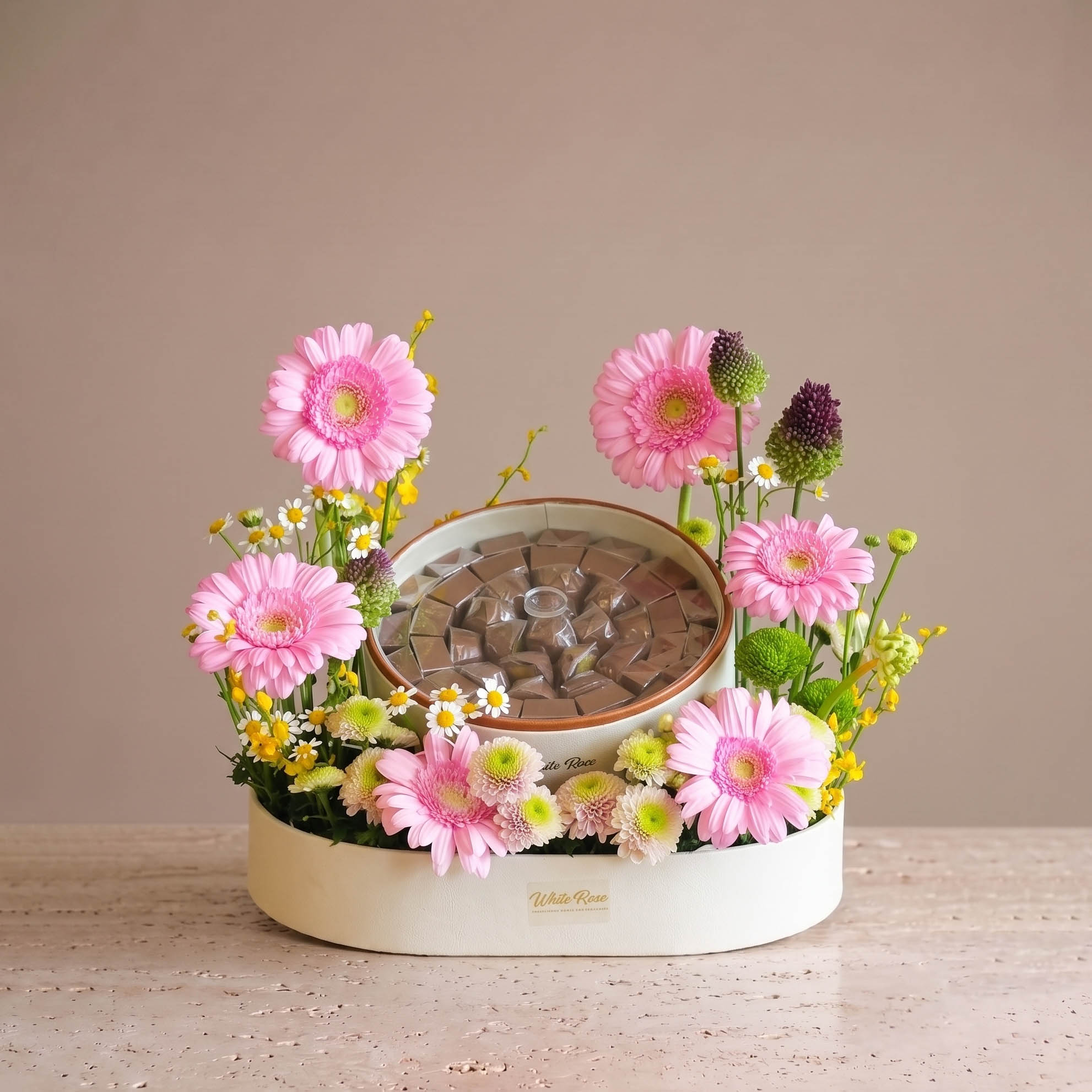 Proudly Pink sweet tray