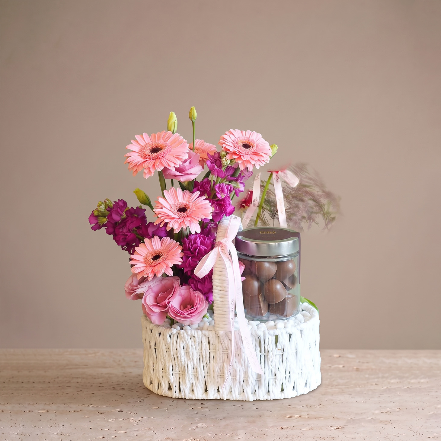Rosy Indulgence Basket